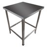Mesa de Manipulação Inox Slim Cefaz 55x55cm Msis-11 - 1
