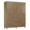 Ver imagem 2 de Guarda Roupa Casal Flash Ii 6 Portas + 2 Gavetas - Demóbile:amendola Touch