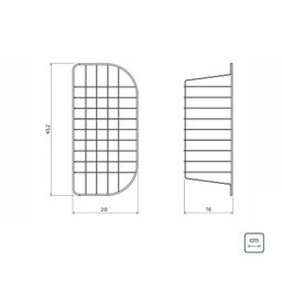 Cesto Aramado para Cubas de Sobrepor e Undermount Morgana 60 Fx Tramontina em Aço Inox - 2