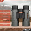 Ver imagem 3 de Athlon Optics Binóculo Argos G2 8x42 Cinza Hd