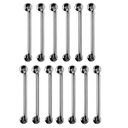 Ver imagem 1 de Barra de Apoio 60cm Aço Inox Kit 13 Unidades Banheiro Box Idoso Deficiente Cadeirante Gestante Crian