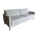 Ver imagem 1 de Sofá Classic em Bouclê Moderno Sala Recepção Escritório Hall:prata