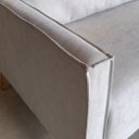 Ver imagem 3 de Sofá Classic em Bouclê Moderno Sala Recepção Escritório Hall:prata