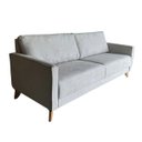 Ver imagem 4 de Sofá Classic em Bouclê Moderno Sala Recepção Escritório Hall:prata