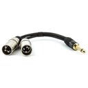 Ver imagem 1 de Cabo P10 Estereo para 2 Xlr - 8 Metros