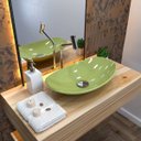 Ver imagem 1 de Kit Cuba L45 com Torneira Link 1062 Metal e Válvula Click 1"g + Sifão Cromado e Flexível