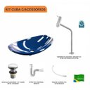 Ver imagem 3 de Kit Cuba L45 com Torneira Link 1062 Metal e Válvula Click 1 1/2" + Sifão Pvc e Flexível