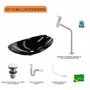 Ver imagem 3 de Kit Cuba L45 com Torneira Link 1062 Metal e Válvula Click 1 1/2" + Sifão Pvc e Flexível