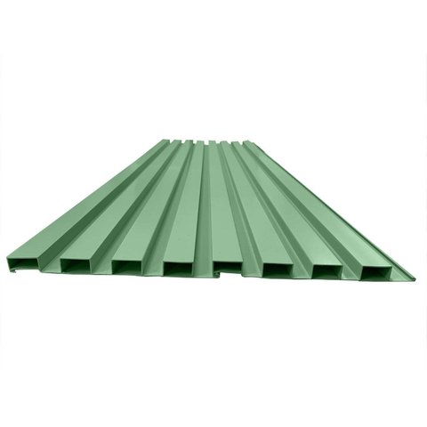 Painel Ripado em Placa 100x0,15cm (1,05m²) PVC + 2 cantoneiras 1,05