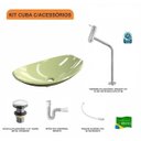 Ver imagem 3 de Kit Cuba L45 com Torneira Link 1062 Metal e Válvula Click 1 1/2" + Sifão Pvc e Flexível