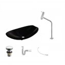 Ver imagem 2 de Kit Cuba L45 com Torneira Link 1062 Metal e Válvula Click 1 1/2" + Sifão PVC e Flexível