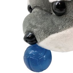 Brinquedo Pet Bola Cristal Lisa 45mm: Azul - 5
