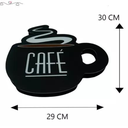 Ver imagem 3 de Café Placa Luminosa Led - Decorativo - Xicara de Café - 30cm - Bivolt