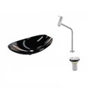 Ver imagem 2 de Kit Cuba L45 com Torneira Link 1062 Metal e Válvula 1"