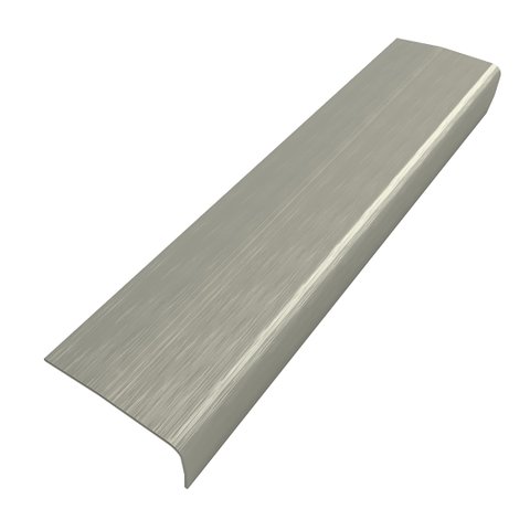 Perfil Cantoneira de Aço Inox 304, Escovado - 20 X 20 X 2980 Mm