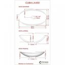 Ver imagem 6 de Kit Cuba L45 com Torneira Link 1062 Metal e Válvula Click 1''b Compace
