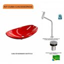 Ver imagem 3 de Kit Cuba L45 com Torneira Link 1062 Metal e Válvula Click 1''b Compace