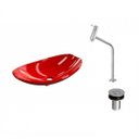 Ver imagem 2 de Kit Cuba L45 com Torneira Link 1062 Metal e Válvula Click 1''b Compace