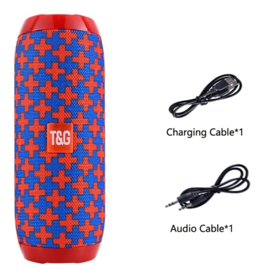 Caixa De Som Bluetooth 10w T&g Tg117 - 3