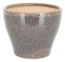 Ver imagem 5 de Jogo 3 Peças Cachepô Cerâmica Bege Decorativo Planta Vaso