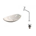 Ver imagem 2 de Kit Cuba L45 com Torneira Link 1062 Metal e Válvula Click 1''g Compace