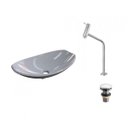 Ver imagem 2 de Kit Cuba L45 com Torneira Link 1062 Metal e Válvula Click 1''g Compace