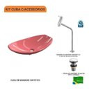 Ver imagem 3 de Kit Cuba L45 com Torneira Link 1062 Metal e Válvula Click 1''g Compace