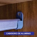 Ver imagem 7 de Guarda Roupa Casal Ripado 6 Portas 6 Gavetas 100% MDF Diamante
