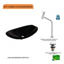 Ver imagem 3 de Kit Cuba L45 com Torneira Link 1062 Metal e Válvula Click 1"g Compace