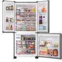 Ver imagem 2 de Geladeira B Smart Brastemp 630L Frost Free French Door Bl Inox Bivolt BRO88AE
