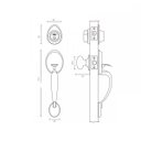 Ver imagem 3 de Fechadura Blim Blim 650 Zep Preta Arouca UNICO