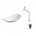 Ver imagem 2 de Kit Cuba L45 com Torneira Link 1062 Metal e Válvula Click 1 1/2" Compace