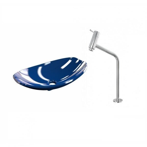 Kit Cuba L45 com Torneira Link 1062 Metal 1/4 Volta Compace - 2