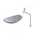 Ver imagem 2 de Kit Cuba L45 com Torneira Link 1062 Metal 1/4 Volta Compace