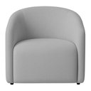 Ver imagem 2 de Poltrona Orgânica Decorativa Lara Veludo 7 Decor Prata