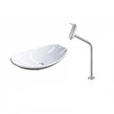 Ver imagem 2 de Kit Cuba L45 com Torneira Link 1062 Metal 1/4 Volta Compace