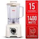 Ver imagem 3 de Liquidificador Arno Power Max Ln64 1400w jarra 3,1l marfim 220v