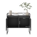 Ver imagem 3 de Conjunto Buffet Industrial 2 e 3 Portas Preto