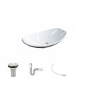 Ver imagem 2 de Kit Cuba L45 com Válvula 1'' + Sifão Pvc e Flexível Compace