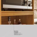 Ver imagem 5 de Paneleiro Duplo Forno 4 Portas com Vidro Reflecta Plena Amarelo/Cinamon/Nude Prime