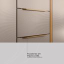Ver mais imagens de Paneleiro Duplo Forno 4 Portas com Vidro Reflecta Plena Amarelo/Cinamon/Nude Prime