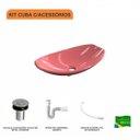 Ver imagem 3 de Kit Cuba L45 com Válvula Click 1"b + Sifão Pvc e Flexível Compace