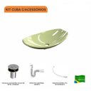 Ver imagem 3 de Kit Cuba L45 com Válvula Click 1"b + Sifão Pvc e Flexível Compace