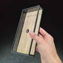 Ver imagem 6 de Bandeja Decorativa de Vidro Bege 3x10x20cm Servir Mesa Organizar Café Aparador