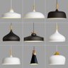 Luminária Lustre Pendente nórdico moderno para decoração, luminária pendente de mesa, sala de estar, - 1