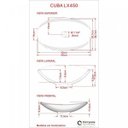 Ver imagem 7 de Kit Cuba L45 com Válvula Click 1"b + Sifão Cromado e Flexível Compace