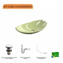 Ver imagem 3 de Kit Cuba L45 com Válvula Click 1"g + Sifão Pvc e Flexível Compace