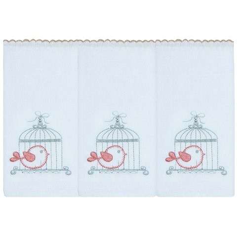 Jogo de Fralda de Ombro - Gaiola Ferrugem