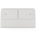 Ver imagem 3 de Cabeceira Cama Box Casal Estofada 140cm Mali P05 Bouclê Cru - Lyam Decor