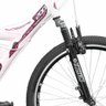 Bicicleta Track Tk3 Tb200 Aro Aero 26 Freio V-break 18 Velocidades - Branco/rosa - 4
